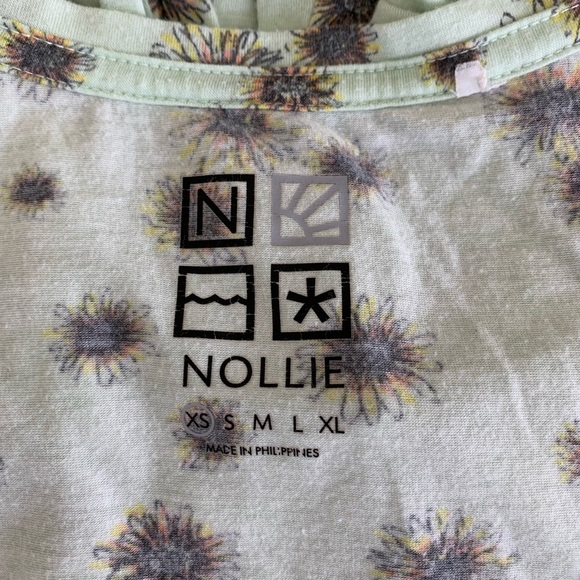 Nollie Sunflower V Neck T-Shirt - Picture 8 of 8